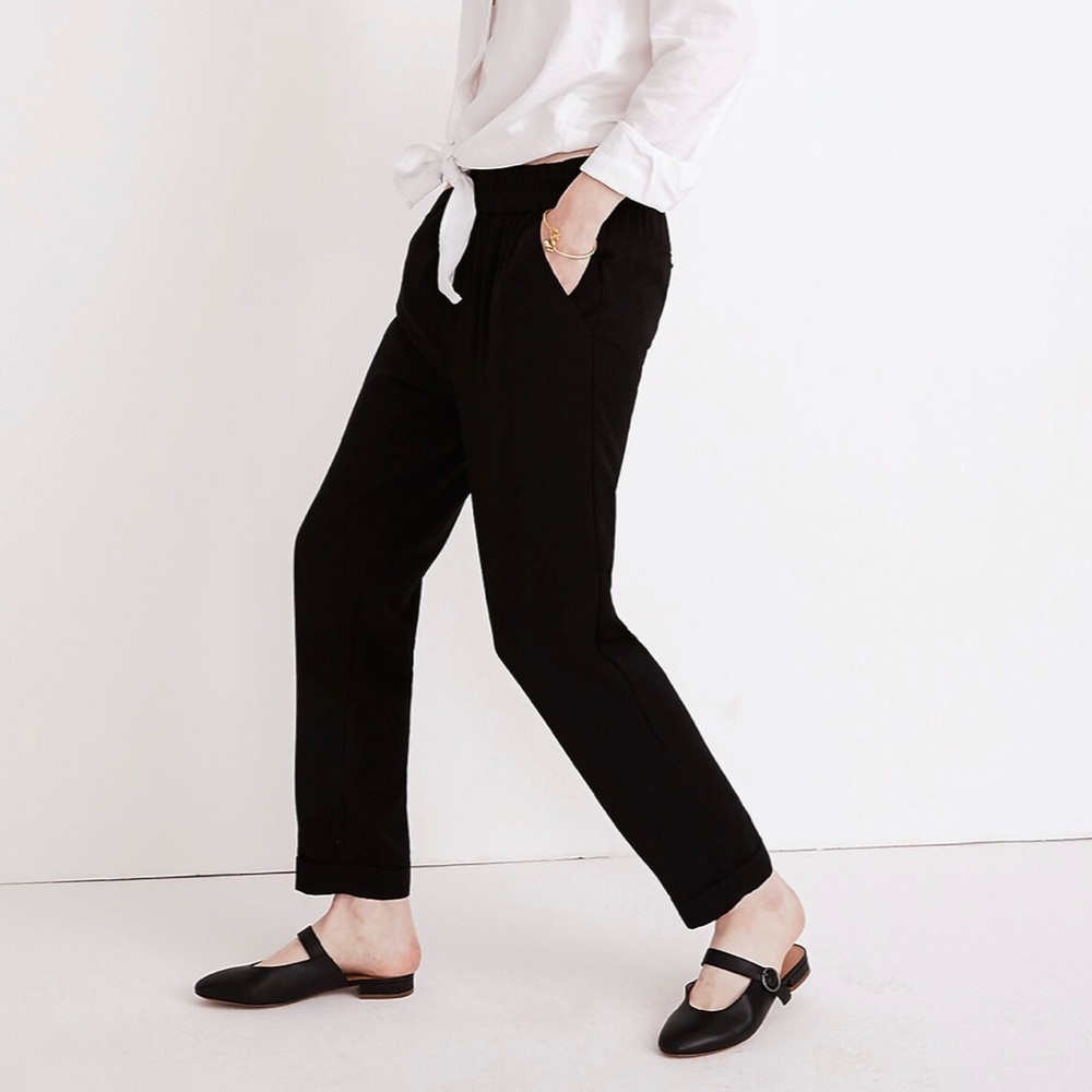 MADEWELL Womens Cuffed Track Trousers